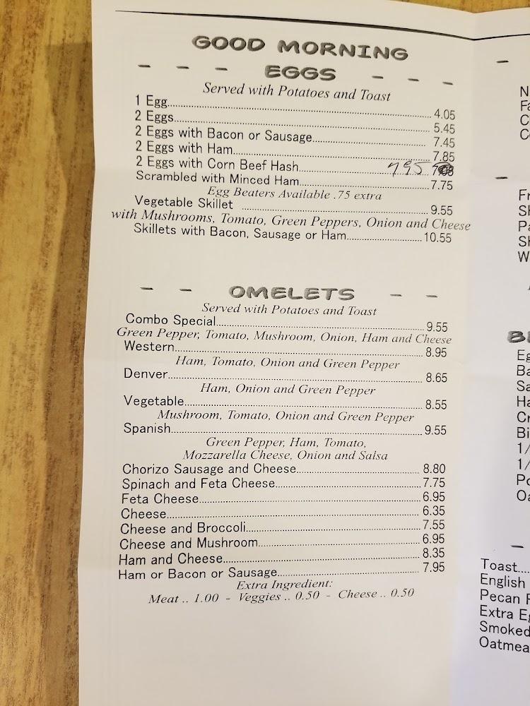 Fred's Diner Menu image 4